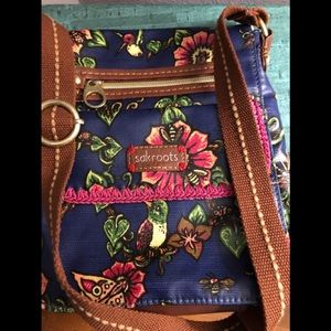 SakRoots Crossbody Bag -EUC